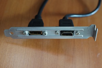 HDMI/DP PCIポート ２